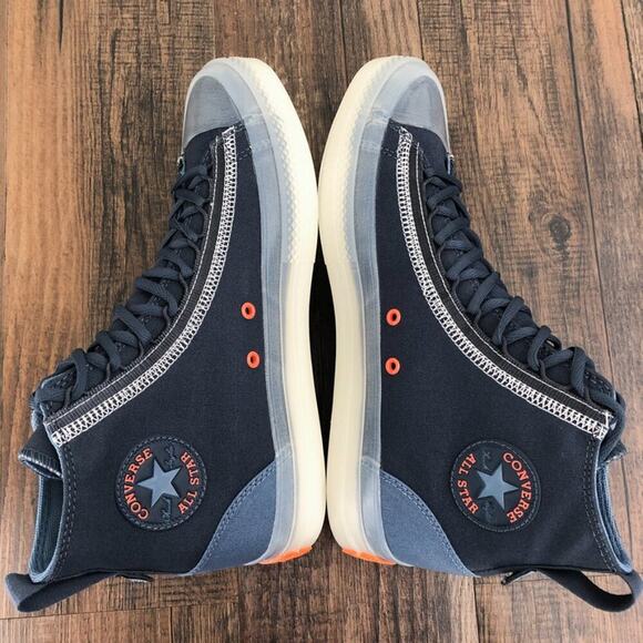 Converse Chuck Taylor All Star CX EXP2 High Top Sneaker Shoe Size 10 Blue Clear - Picture 7 of 15